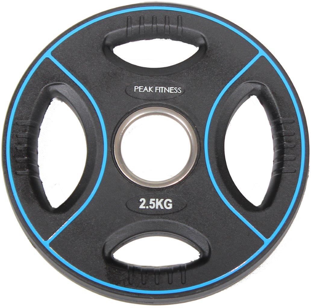 Peak Fitness Vægtskive Poly Urethane