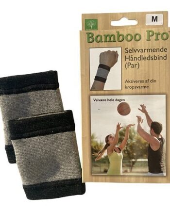 Bamboo Pro Håndledsbind Selvvarmende Str