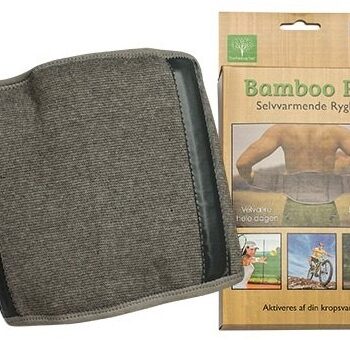 Bamboo Pro Rygstøtte Str Selvvarmende 1stk