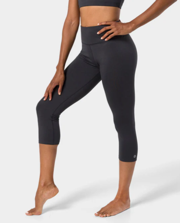 Manduka Ampquotdharaampquot Capri Leggings Phantom Str