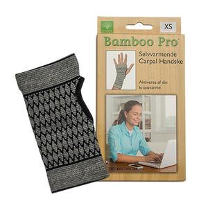 Bamboo Pro Carpal Handske Flere Størrelser