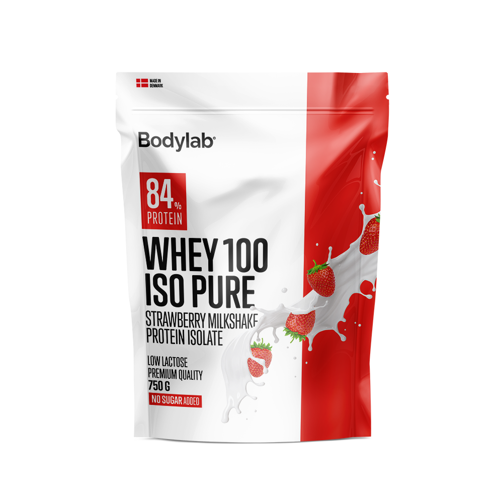Bodylab Whey 100 Iso Pure Strawberry 750g