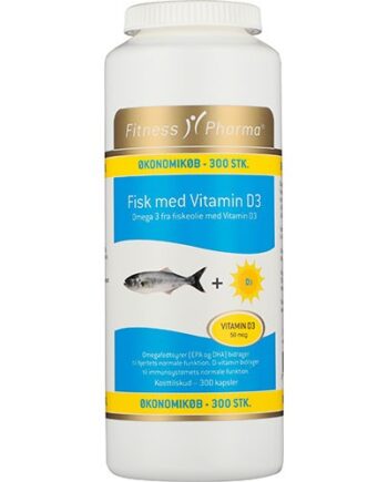 Fisk Med Vitamin Fitness Pharma 300 Kapsler Fitness Pharma
