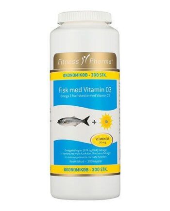 Fitness Pharma Fisk Med Vitamin 300kap