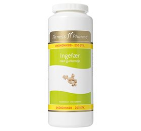 Fitness Pharma Ingefær Gurkemeje 250 Tab