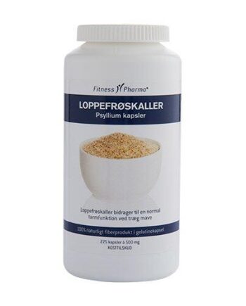 Fitness Pharma Loppefrøskaller Psyllium Fitness Pharma 225kap
