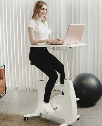 Fitness Skrivebord Deskbike Kontorcykel F209dt Motion Under Arbejdet