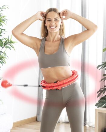 Fittehoop Justerbar Smart Fitness Hoop Med Vægt