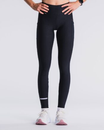 Fusion Womens Long Training Tights Superblack