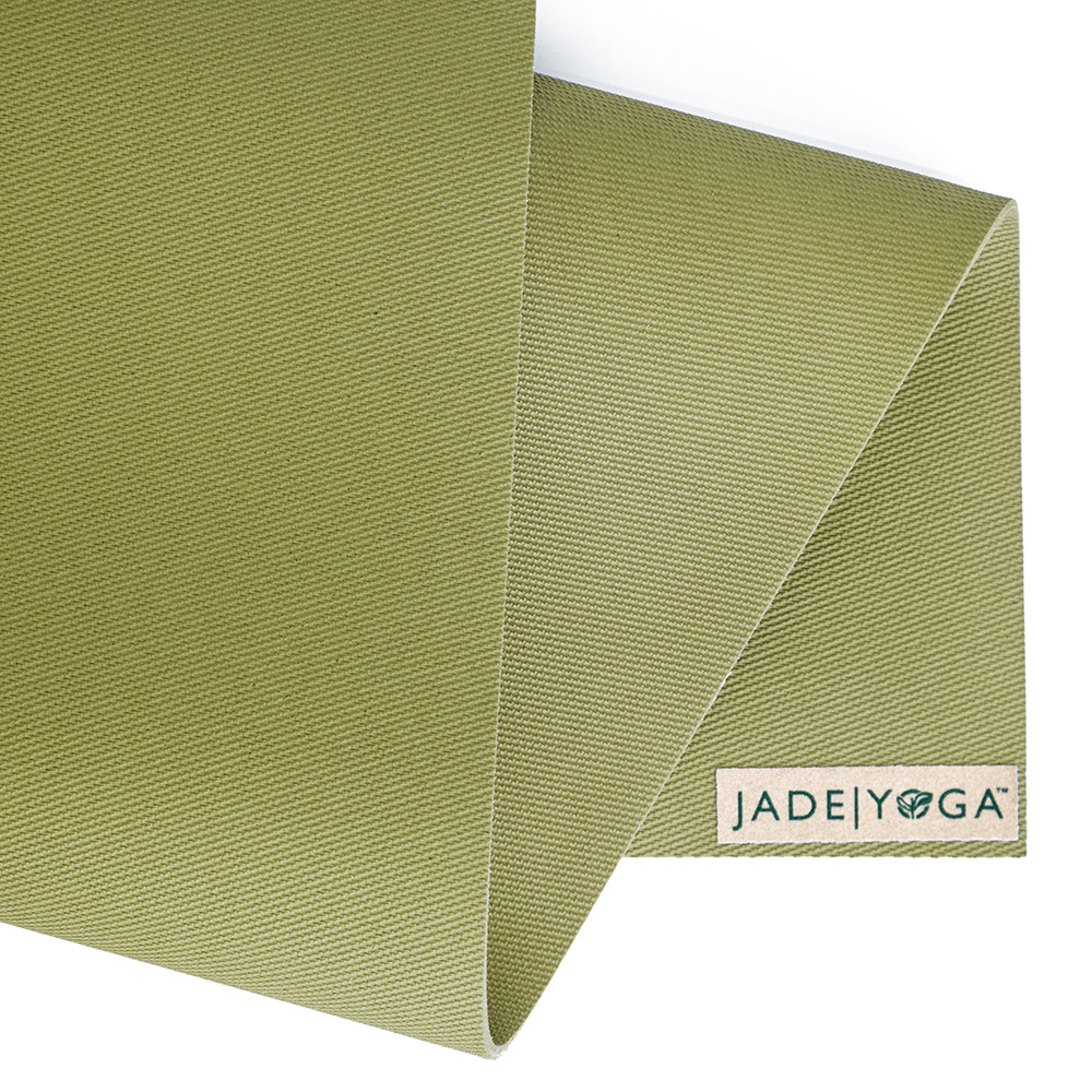 Jade Yogamåtte Harmony Professional Oliven 5mm
