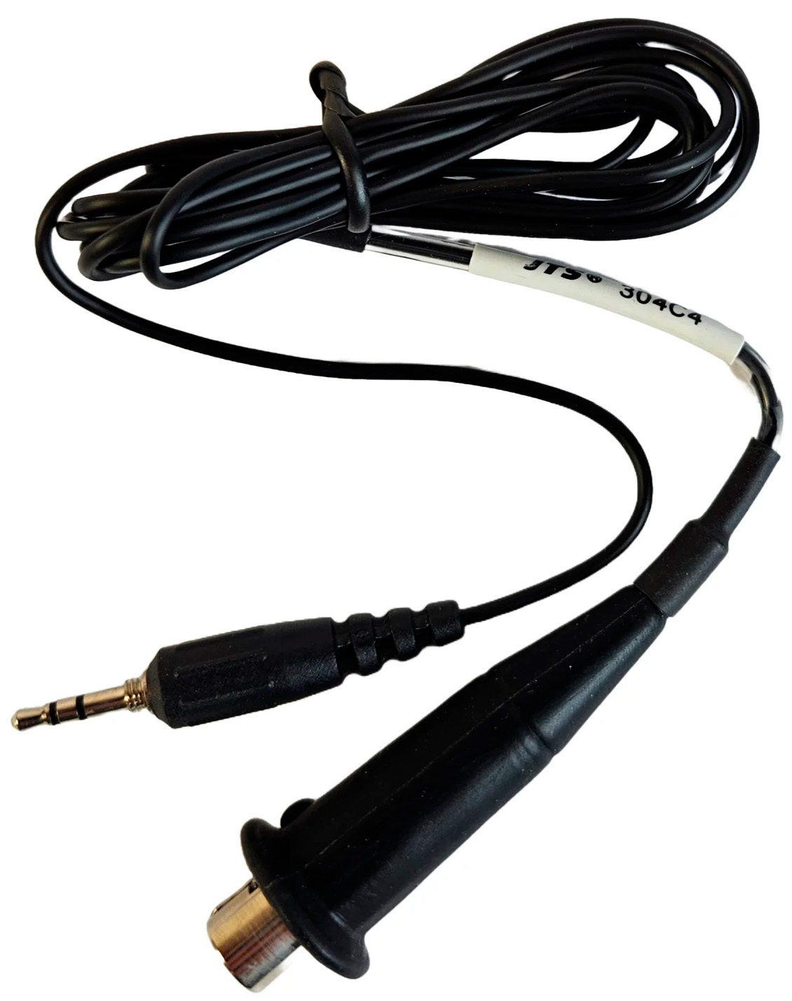 Kabel Til Jts 304 Fitness Headset Med 4pol Mini Xlr Stik Sort Passer Til Jts Shure