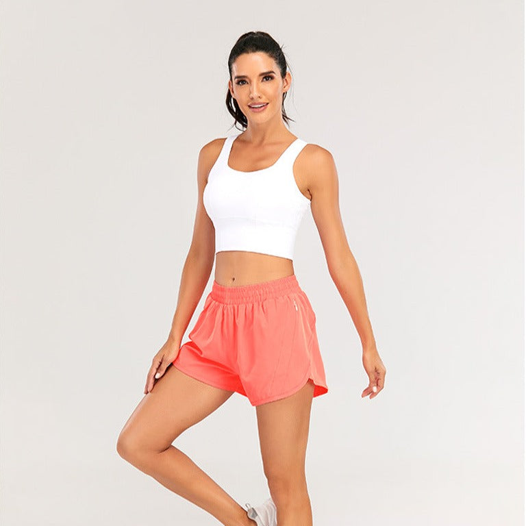 Nordic Wellness Fitness Shorts Coral Pink
