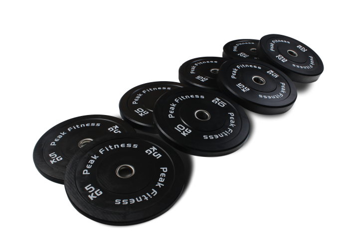 Peak Fitness Bumper Vægtskivepakke 100