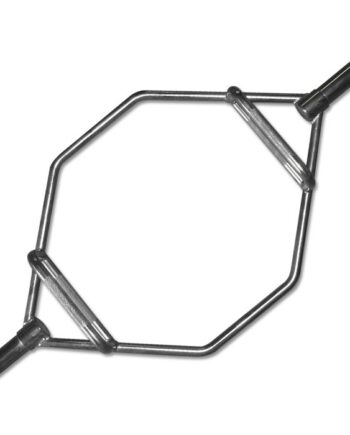 Peak Fitness Hex Bar Pro Chrome Inkl Fjedrelåse Stål