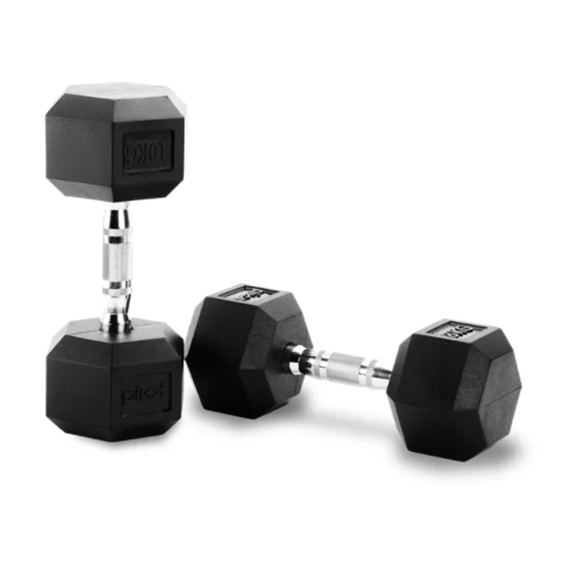 Peak Fitness Hex Håndvægte Inkl Stativ