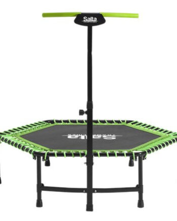 Salta Trampolin Fitness Med Håndtag Grøn
