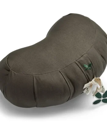 Zafu Halvmåne Meditationspude Dark Olive