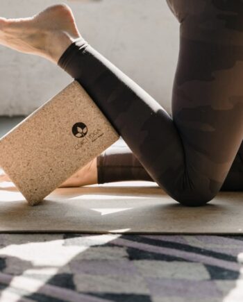 Corc Yoga økologisk Kork Yoga Blok Stor