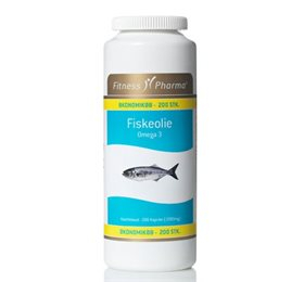 Fitness Pharma Fiskeolie 200 Kap