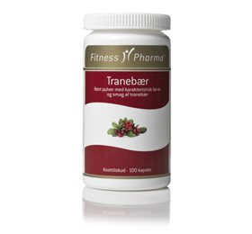 Fitness Pharma Tranebærkapsler 100 Kap