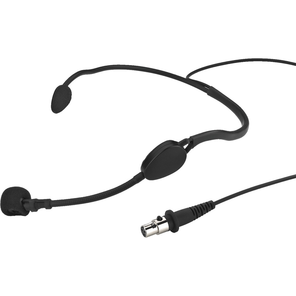 Monacor Hse 70wp Fitness Headset Mikrofon Nyre Med 3pol Mini Xlr Stik