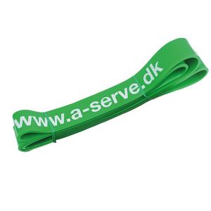 Aserve Fitness Power Elastik Hard Grøn Stk