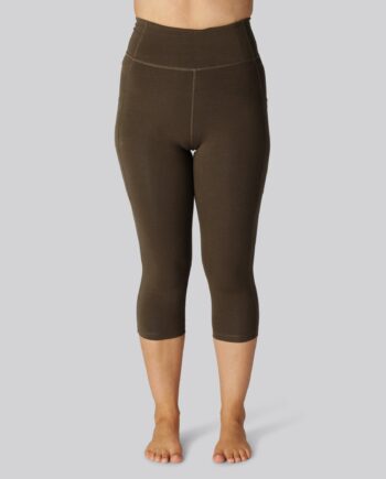 Bambus Fitness Tights Brun Damer