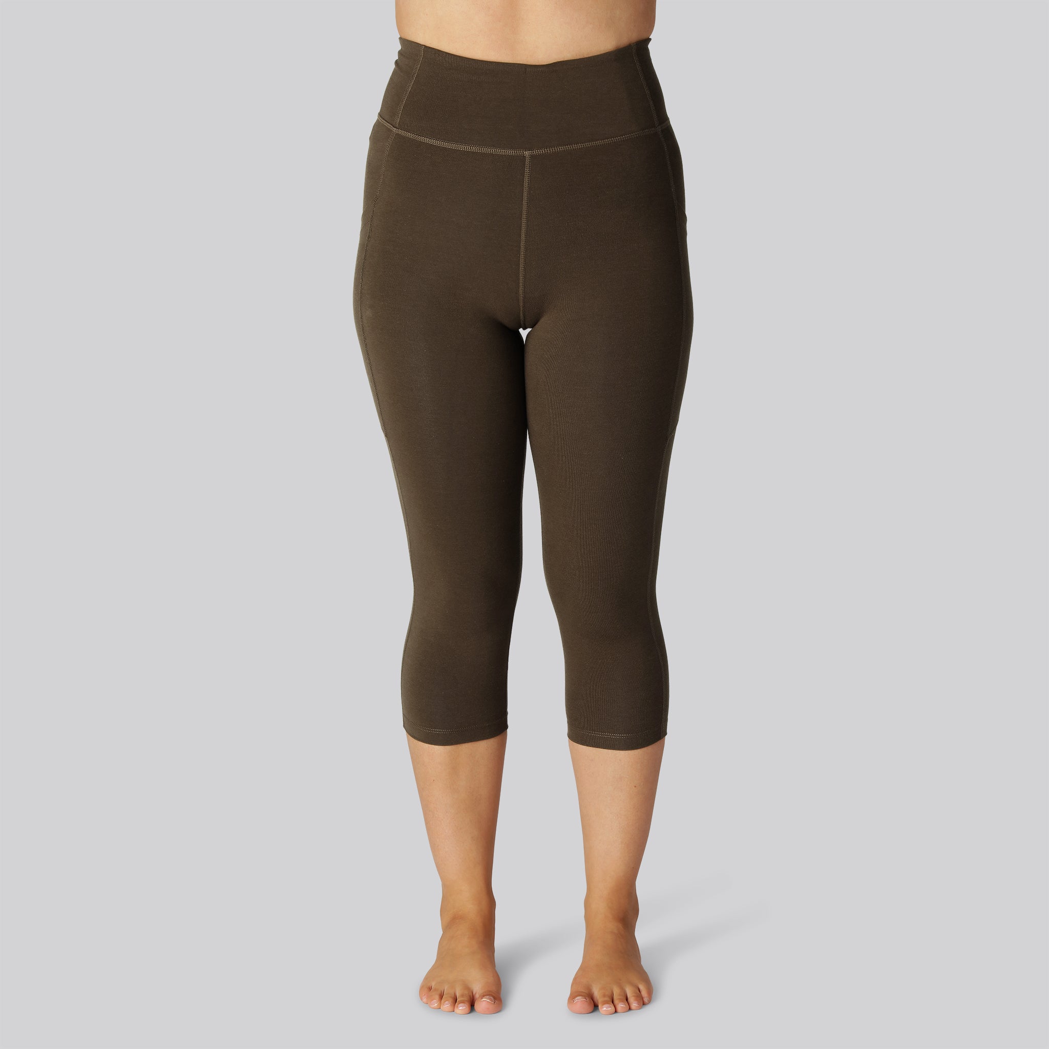 Bambus Fitness Tights Brun Damer
