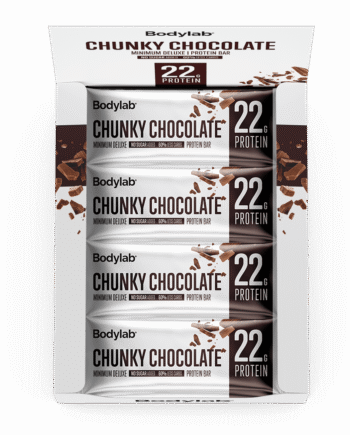 Bodylab Minimum Deluxe Protein Bar Chunky Chocolate 12x65g