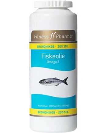 Fiskeolie Fitness Pharma 200 Kapsler