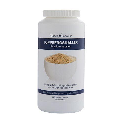 Fitness Pharma Loppefrøskaller Psyllium Fitness Pharma 225kap
