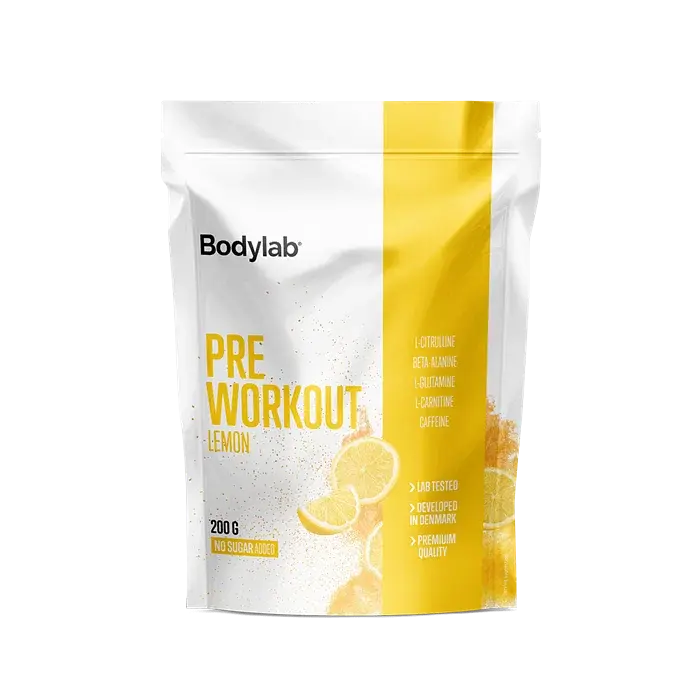 Bodylab Pre Workout Lemon 200g