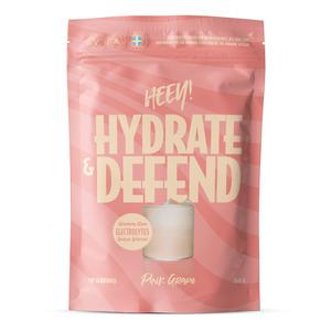 Heey Hydrate   Defend Electrolytes Pink Grape 240