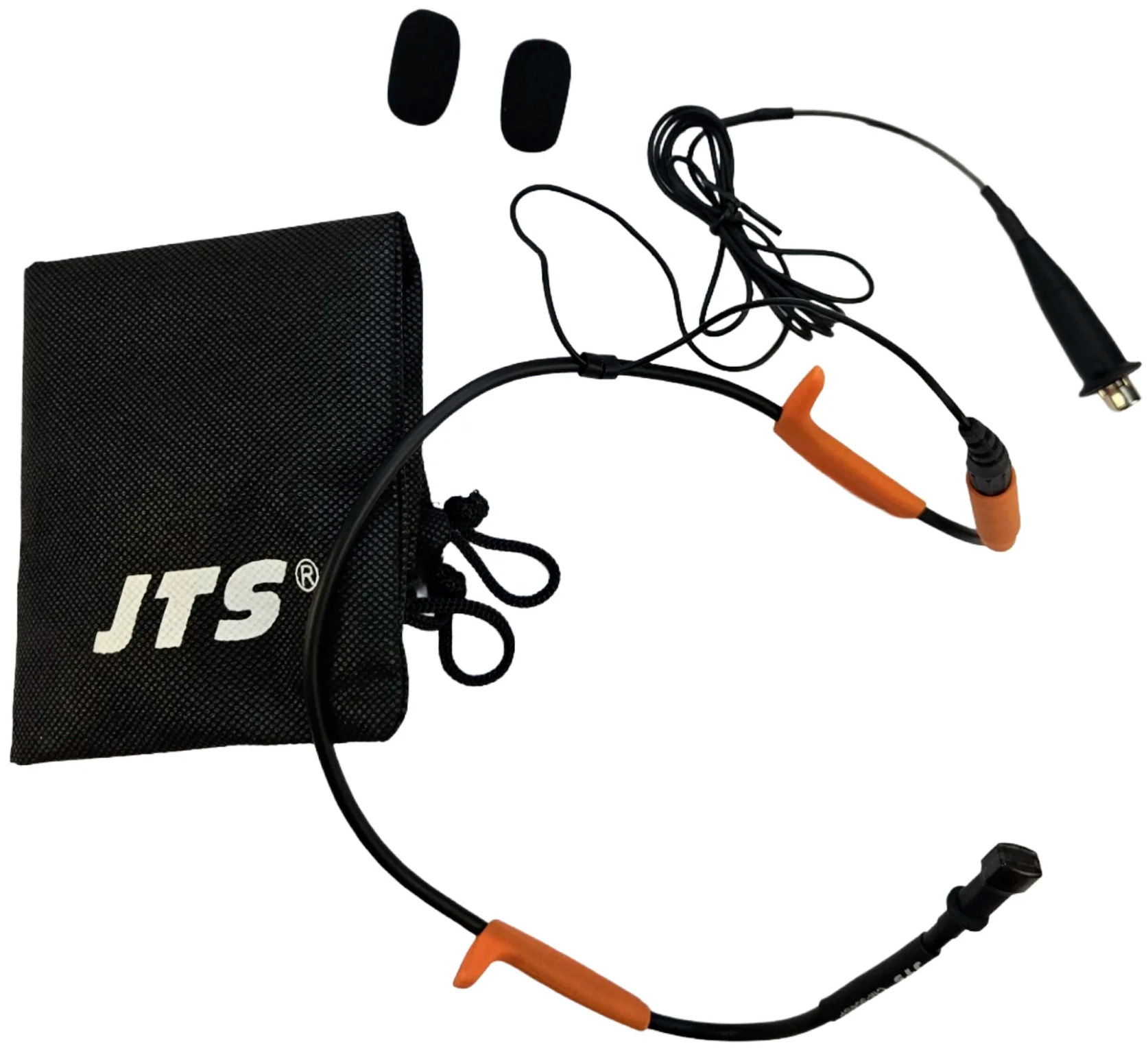 Jts 304sp Fitness Headset Mikrofon Med 4pol Mini Xlr Stik Nyre Orange Passer Til Jts Shure