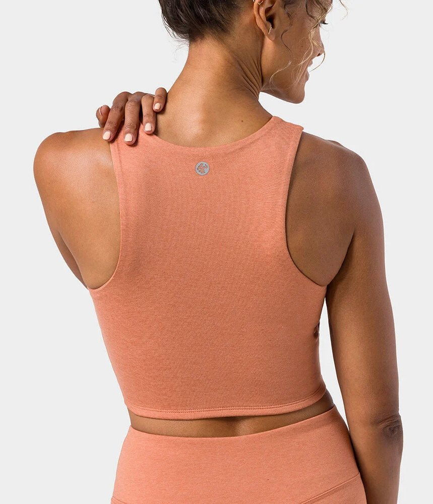 Manduka Ampquotdharaampquot Tank Clay Heather