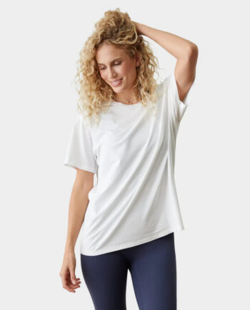 Manduka Vinyasa Tee White