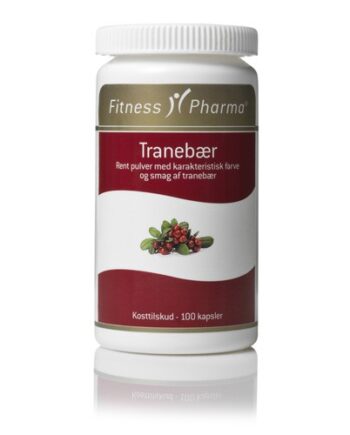 Tranebærkapsler 100 Kap Fitness Pharma